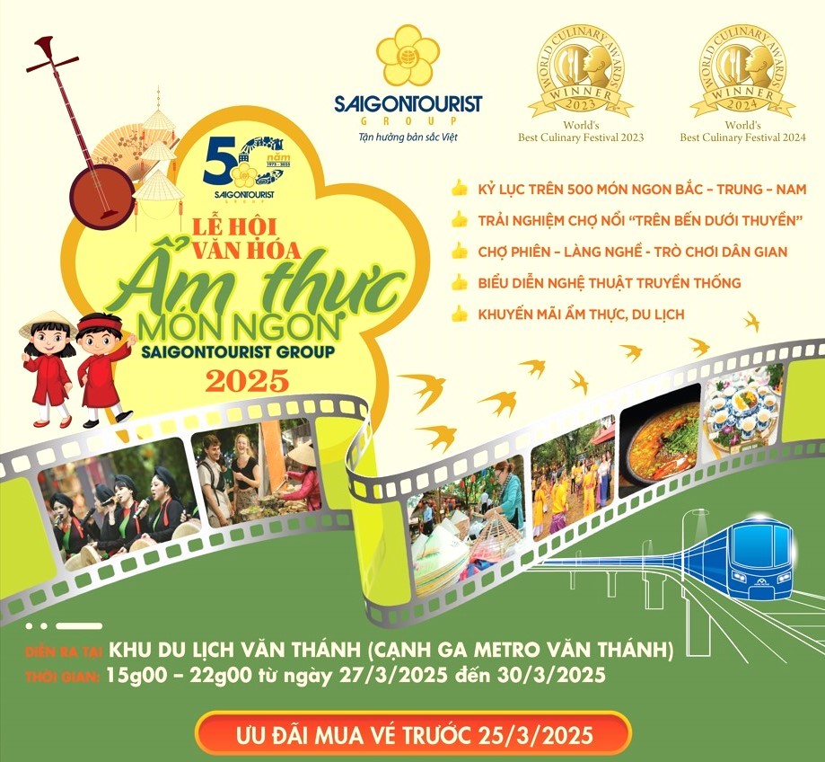 Festival of Culinary Culture, Delicacies Saigontourist Group 2025