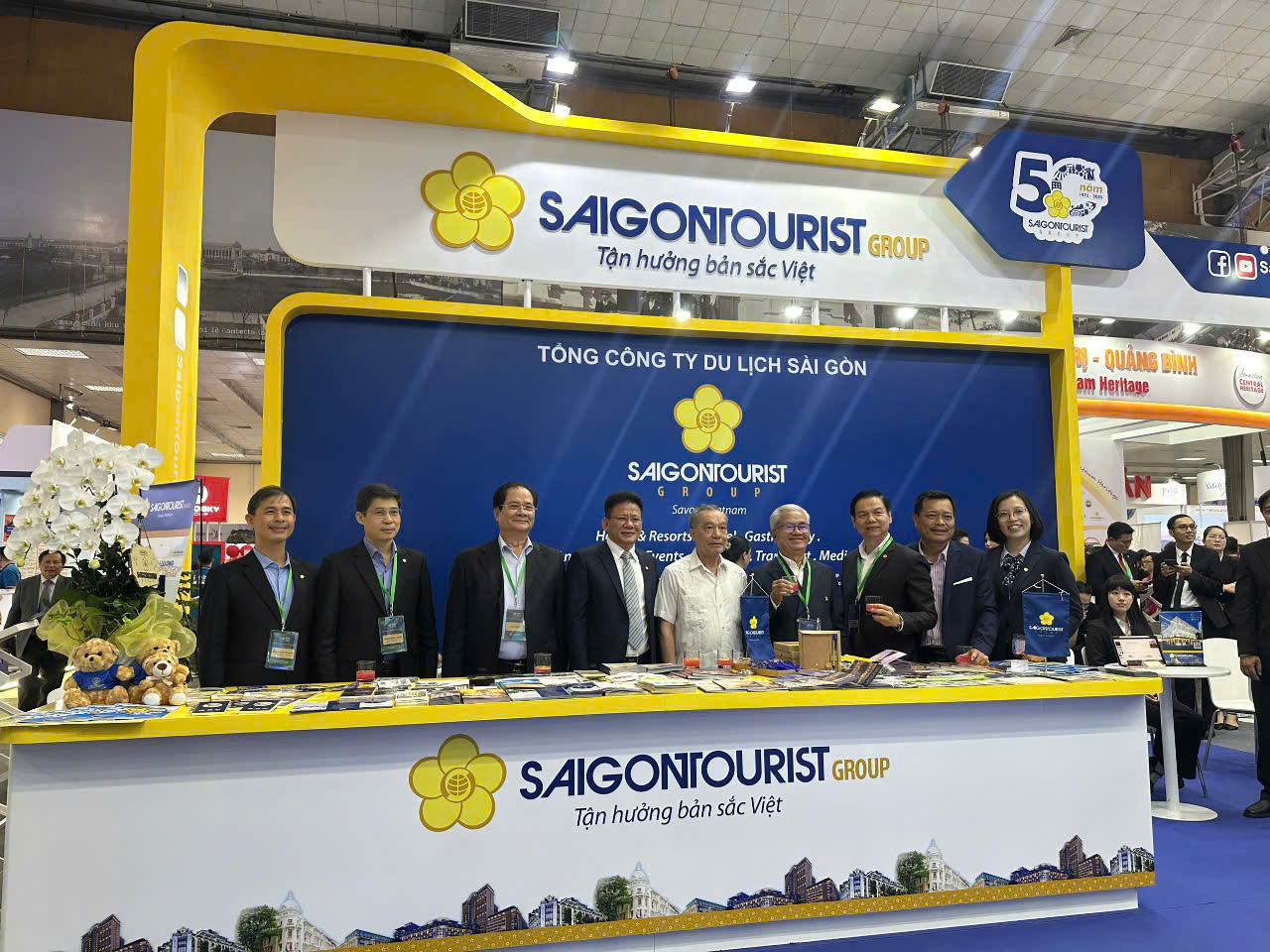 SAIGONTOURIST GROUP ƯU ĐÃI HẤP DẪN NHIỀU DỊCH VỤ  TẠI HỘI CHỢ DU LỊCH VITM HÀ NỘI 2025
