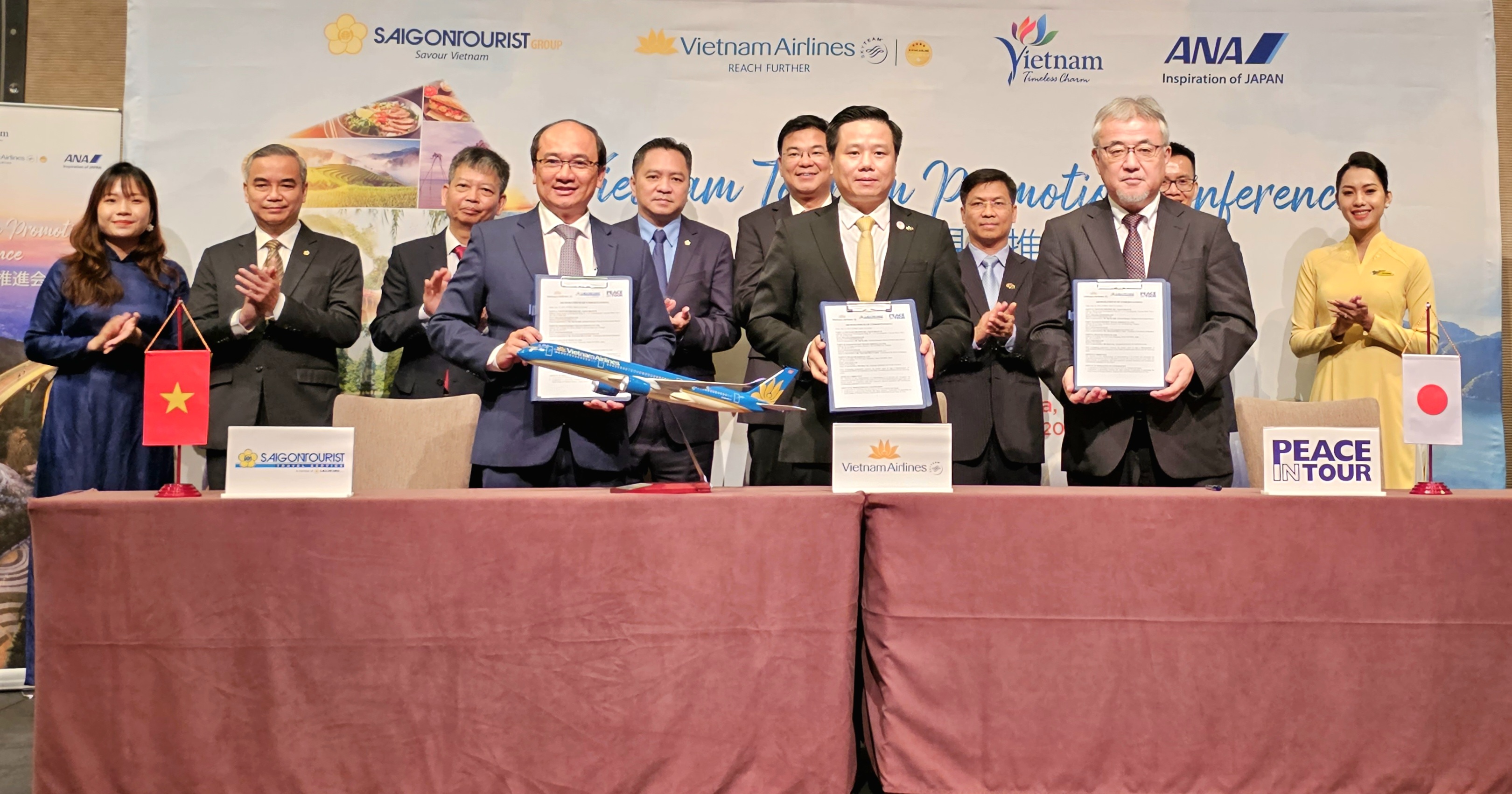 SAIGONTOURIST GROUP & VIETNAM AIRLINES TO COORGANIZE TWO VIETNAMESE TOURISM PROMOTION CONFERENCES IN JAPAN