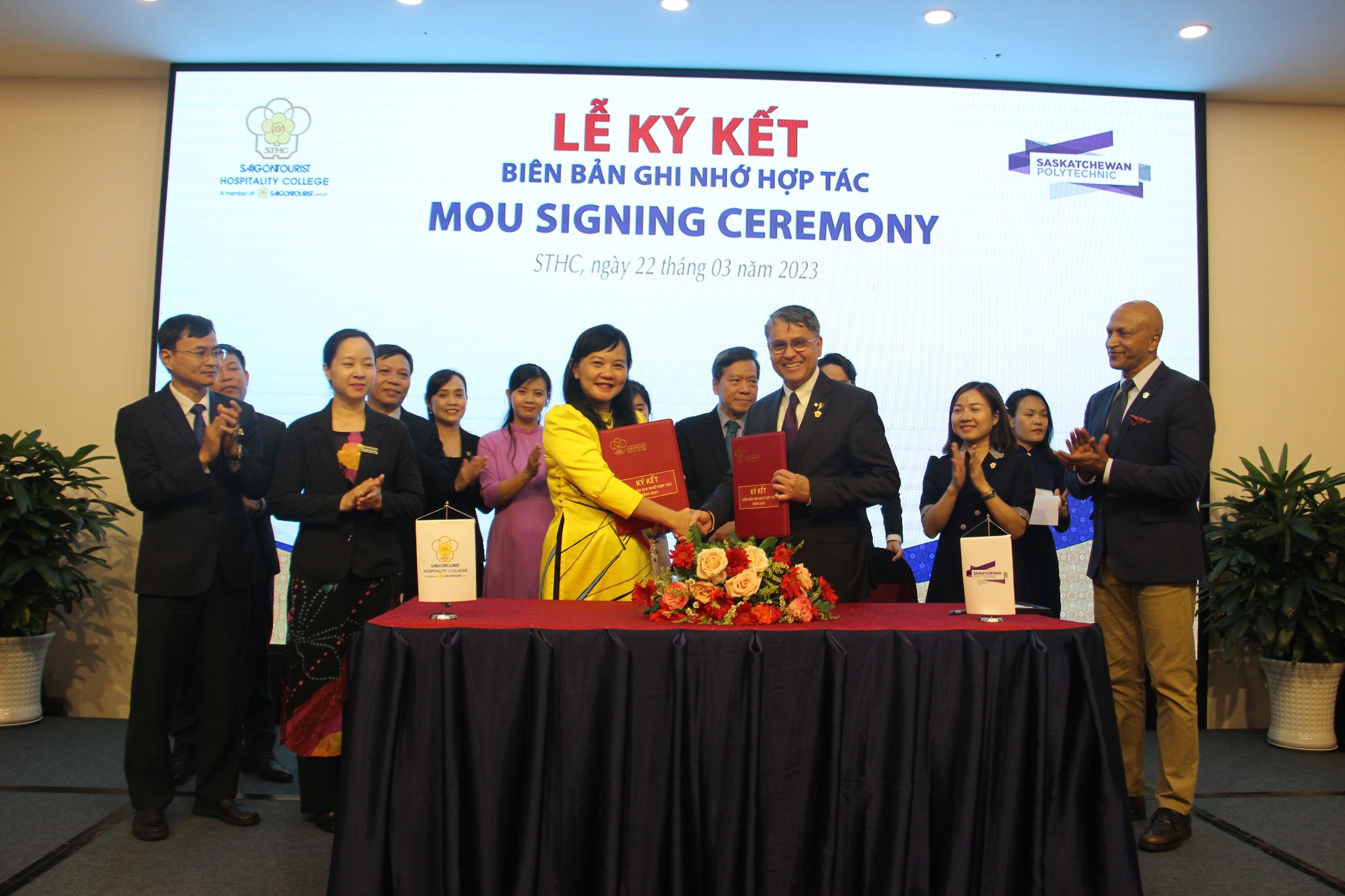 PROGRAM “SIGNING MINUTES OF MOU ON COOPERATION WITH SASKATCHEWAN POLYTECHNIC - CANADA”
