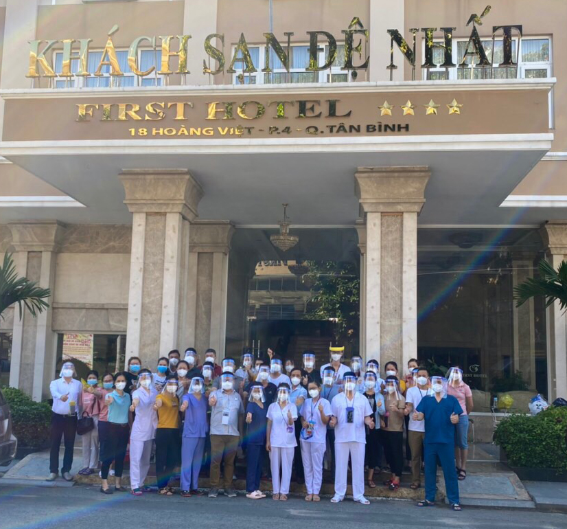 Saigontourist Group support accommodation and meals for tens of thousands of medical staffs and doctors assisting Ho Chi Minh City in the fight against pandemic