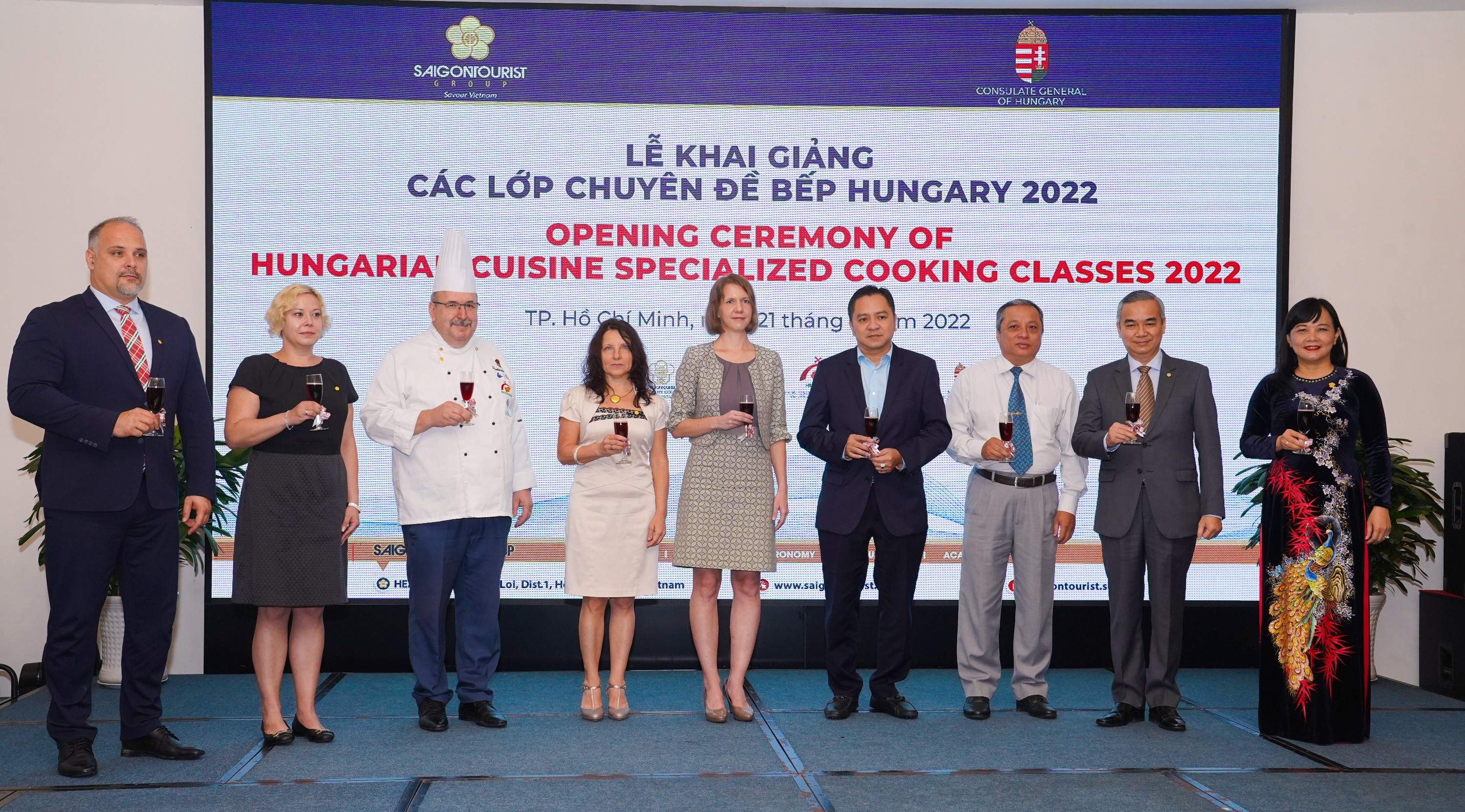 SAIGONTOURIST GROUP TO JOINTLY ORGANIZE A SERIES OF EVENTS WITHIN THE HUNGARIAN CULTURAL AND GASTRONOMIC WEEKS 2022 IN HCMC