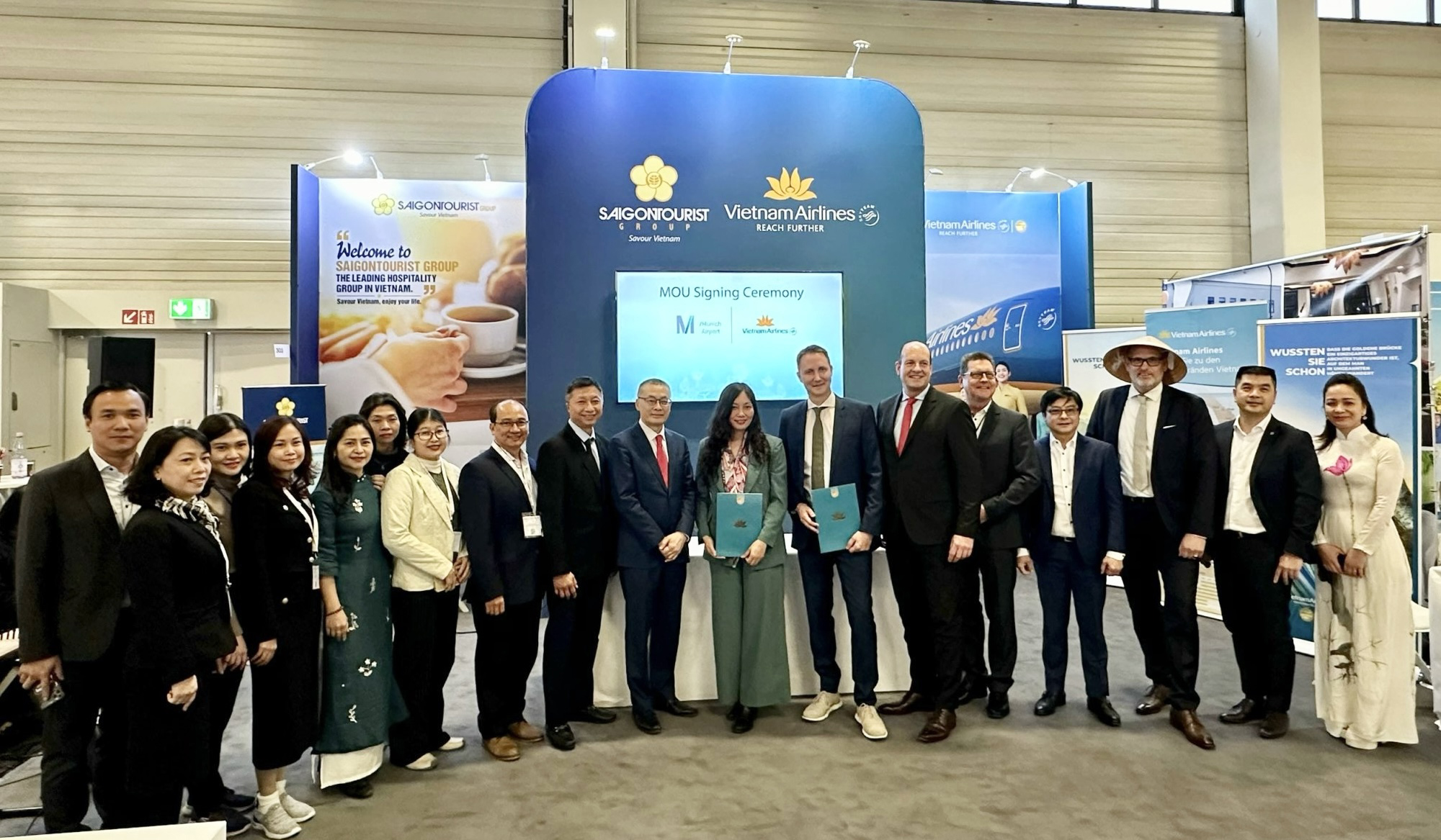 Saigontourist Group promotes the European market through ITB Berlin Fair 2024