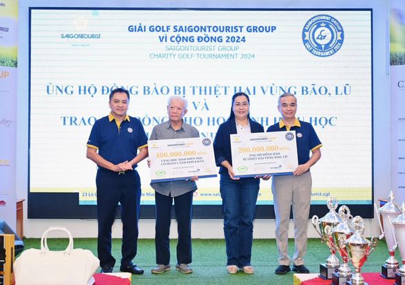 SAIGONTOURIST RAISES FUNDS FOR TYPHOON HIT STUDENTS